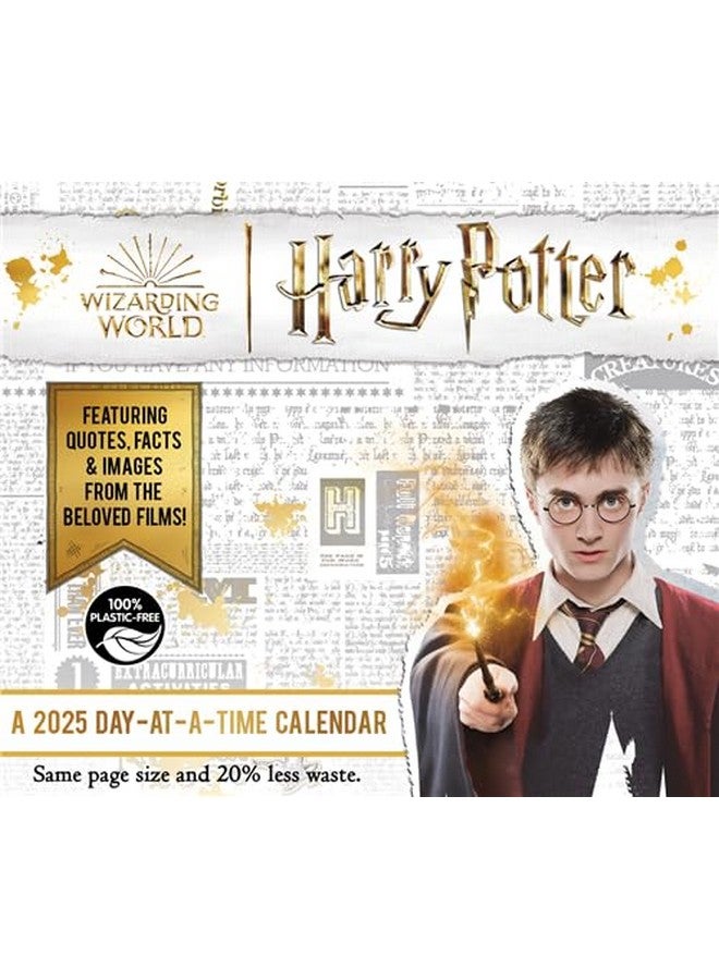 Harry Potter Calendar 2025 - Deluxe 2025 Harry Potter Day-At-A-Time Box Calendar Bundle With Over 100 Calendar Reminder Stickers (Muggle Gifts, Office Supplies) - Image 2
