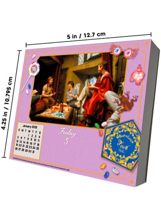 Harry Potter Calendar 2025 - Deluxe 2025 Harry Potter Day-At-A-Time Box Calendar Bundle With Over 100 Calendar Reminder Stickers (Muggle Gifts, Office Supplies) - Image 5