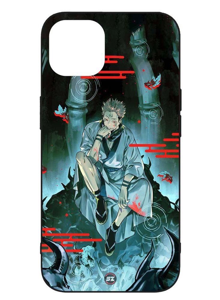 Service Zone Protective Printed Mobile Cover Jujutsu Kaisen Manga Series For Apple iPhone 11 - Image 1