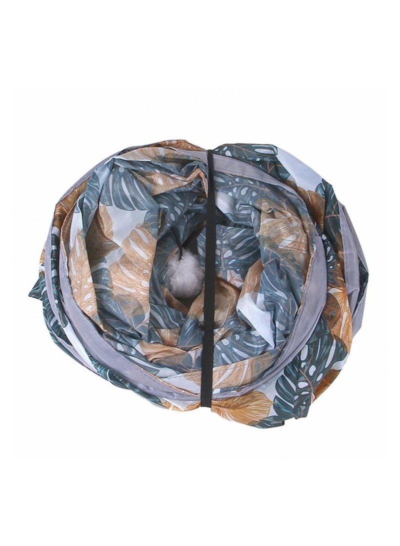 Cat Bucket Tunnel Creative Relieve Boredom Lightweight 4-way Collapsible Cat Tunnel Tube for Relaxing - Image 3