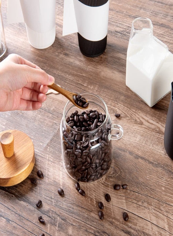 Restaurantware-16.9 Ounces Glass Storage Jar, 1 Dishwashable Glass Cookie Jar - Airtight Seal, Hot & Cold Friendly, Clear Candy Container, Knob Handle Lid, For Kitchen, Laundry, Or Storage - Image 5