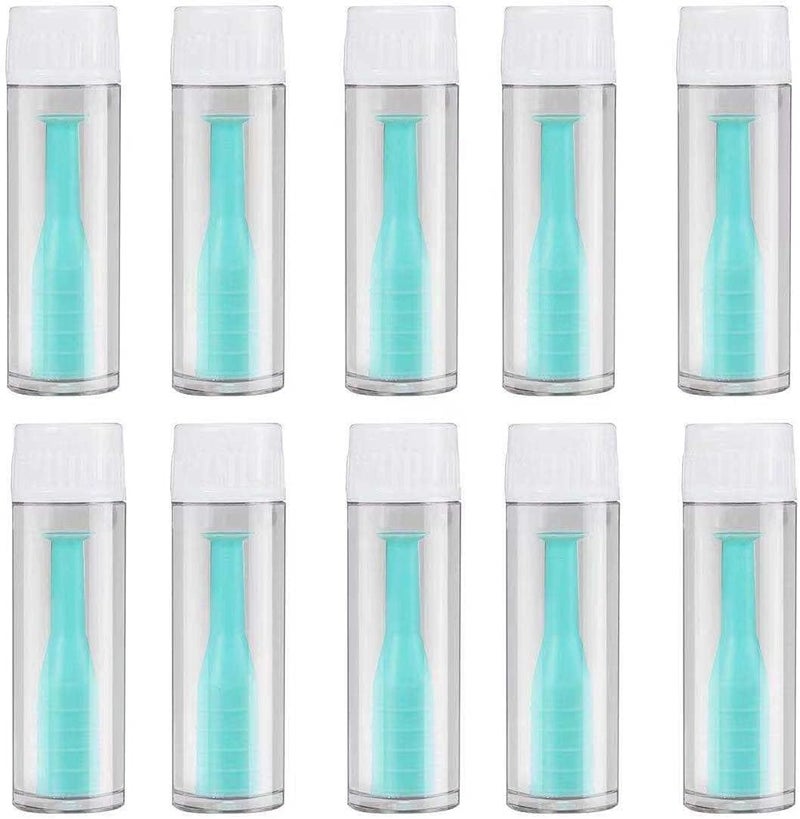 ALLRI Hard Contact Lens Remover 10 Pack RGP PlungerInserter for Soft Hard Lenses Contact Lens Remover,10 Count - Image 1