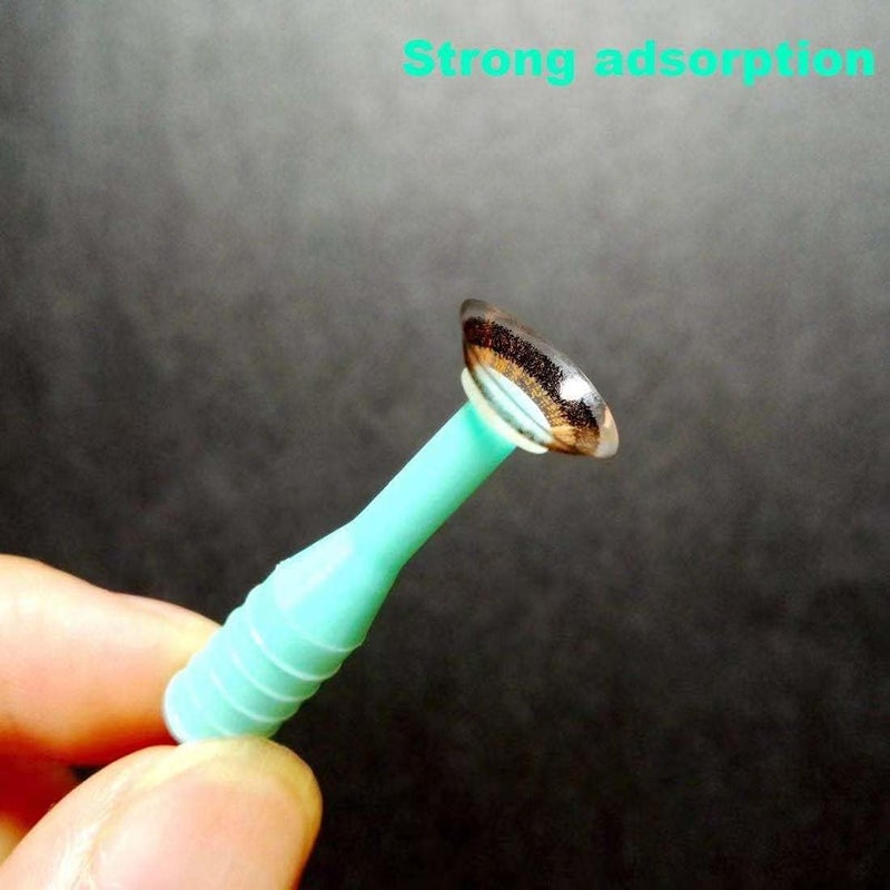 ALLRI Hard Contact Lens Remover 10 Pack RGP PlungerInserter for Soft Hard Lenses Contact Lens Remover,10 Count - Image 2