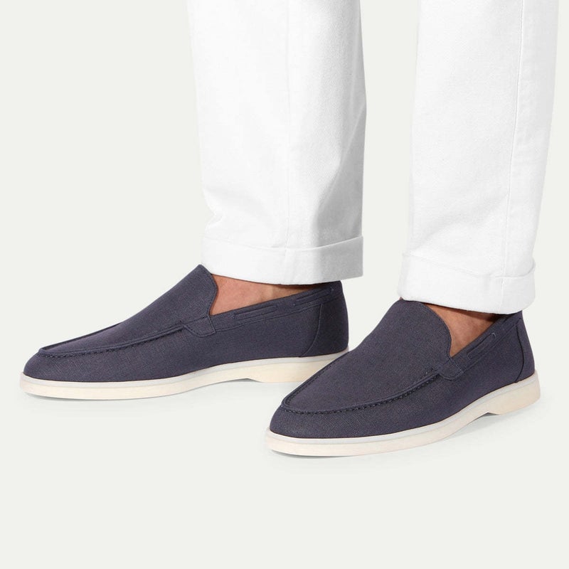 Independent Station New Europe And The United Kingdom Casual Lightweight Slip-On Loafers Bean Shoes Single Shoes - Image 2