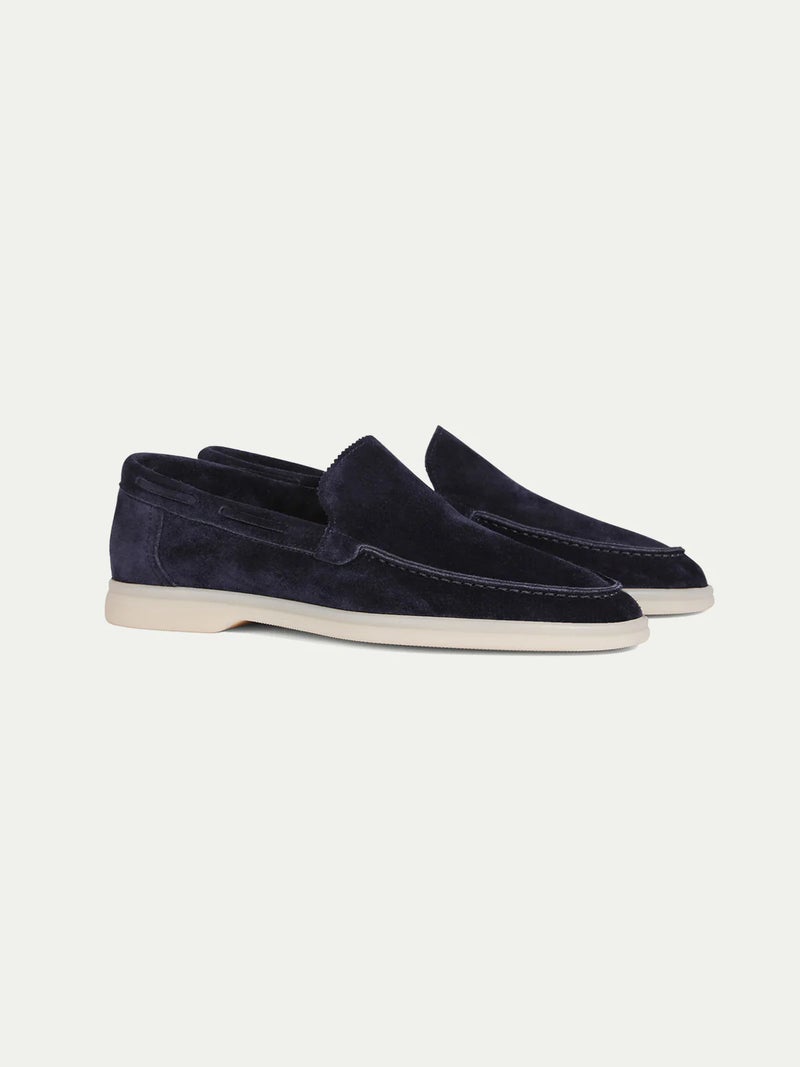 Independent Station New Europe And The United Kingdom Casual Lightweight Slip-On Loafers Bean Shoes Single Shoes - Image 1