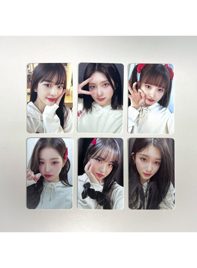 NIBEMINENT 6 Pcs Kpop IVE Lomo Cards Card For Fans Collection Gifts - Image 1