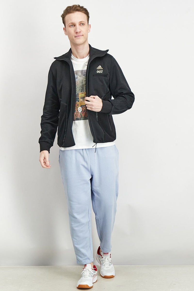 Adidas Men Sportswear Fit  James Bond Track Jacket, Black  - Image 3