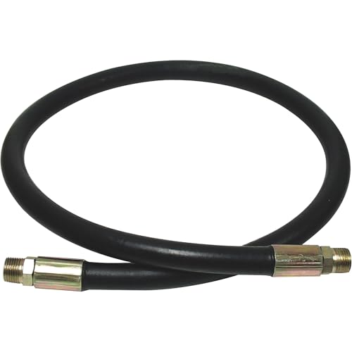 Apache 98398226 3/8" x 24" 2-Wire Hydraulic Hose Male x Male Assembly - Image 4