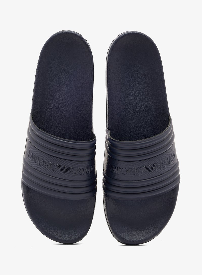 EMPORIO ARMANI Logo Pool Slides - Image 4