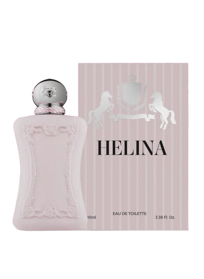 JA Just Awesome Helena Pink Eau de Toilette - 100ml | Fresh & Long-lasting  - Image 1