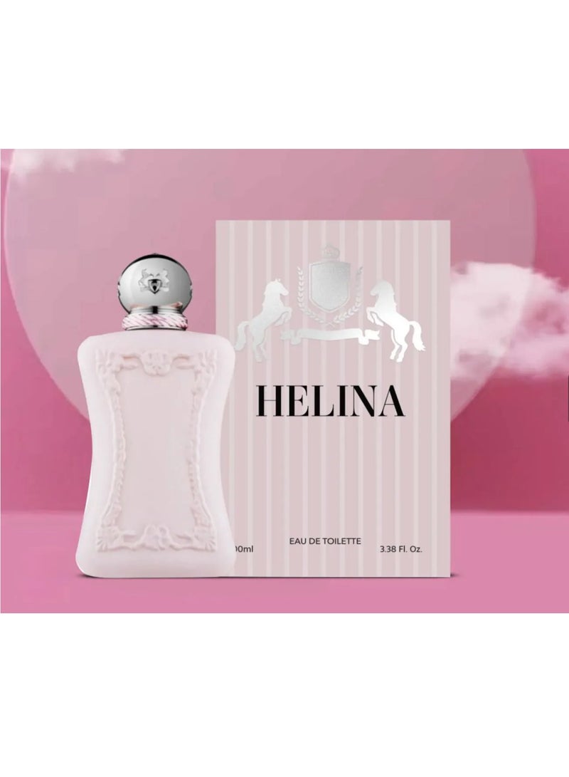 JA Just Awesome Helena Pink Eau de Toilette - 100ml | Fresh & Long-lasting  - Image 2