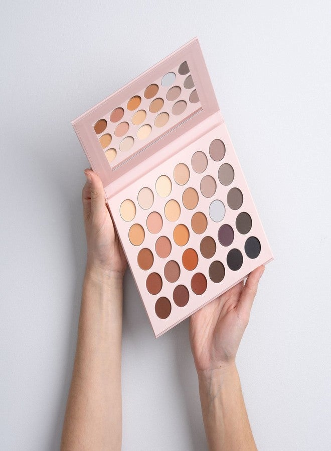 W7 Just Mattes Pressed Pigment Palette - 30 Natural Nude Colors - Flawless Long-Lasting Every Day Vegan Makeup - Image 5