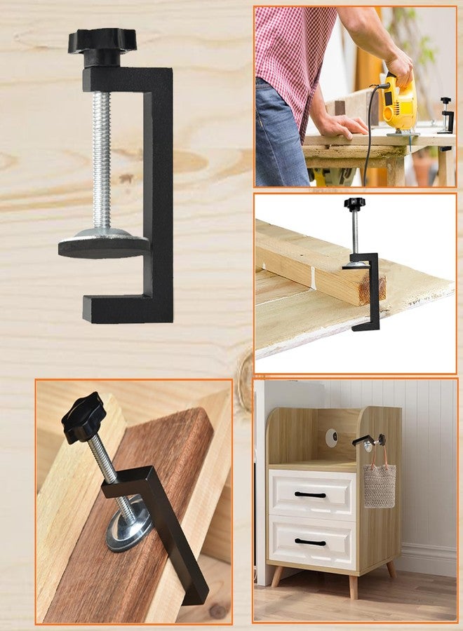 Eewudwok C-Clamps Cabinet Installation Clamps Heavy Duty C Clamps Mini C Clamp for Woodworking/Welding/Building - Image 4