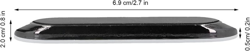 klarako Universal Magnetic Mobile Phone Holder Cradle Navigation Mount Fit for Dashboard Windshield Air Vent Panel(Black) - Image 2