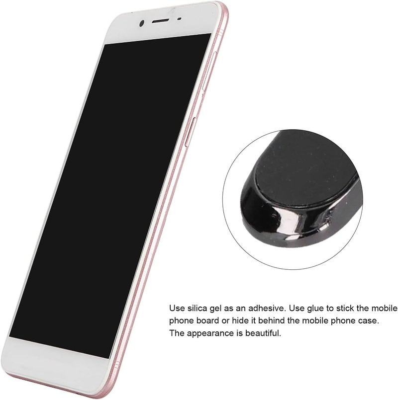 klarako Universal Magnetic Mobile Phone Holder Cradle Navigation Mount Fit for Dashboard Windshield Air Vent Panel(Black) - Image 5