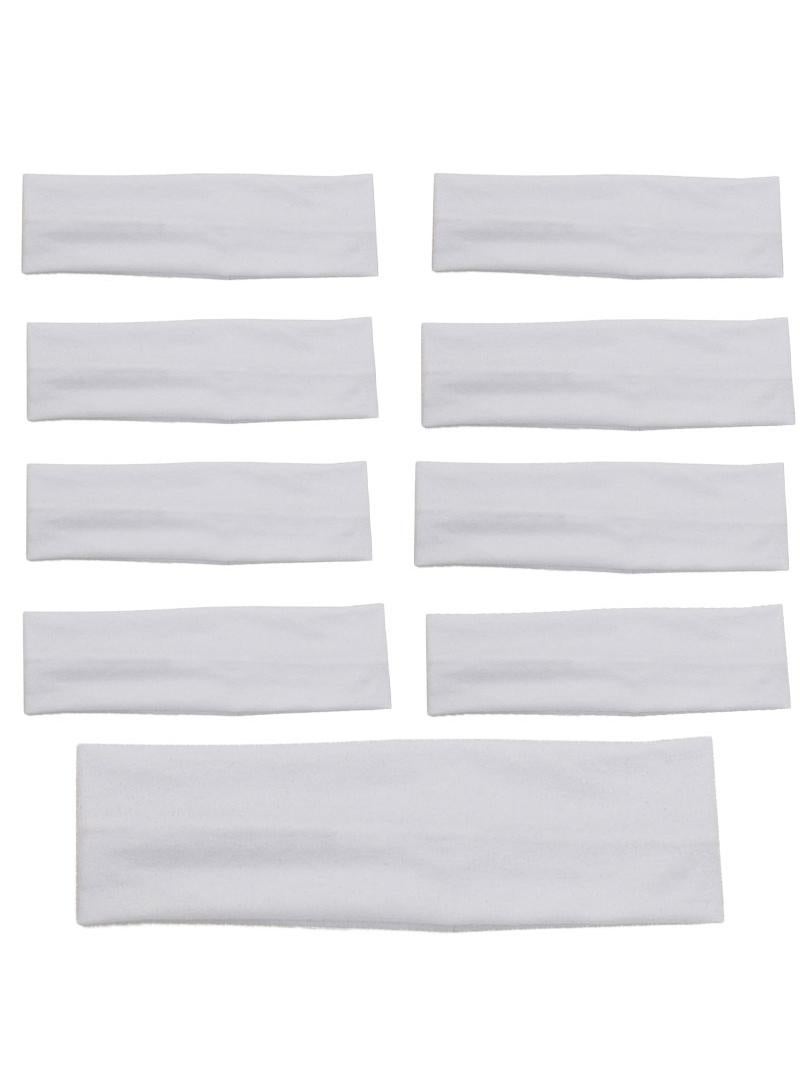 Y&D 9 Piece Sports Sweat Absorbent Running Fitness Headband  - Image 1