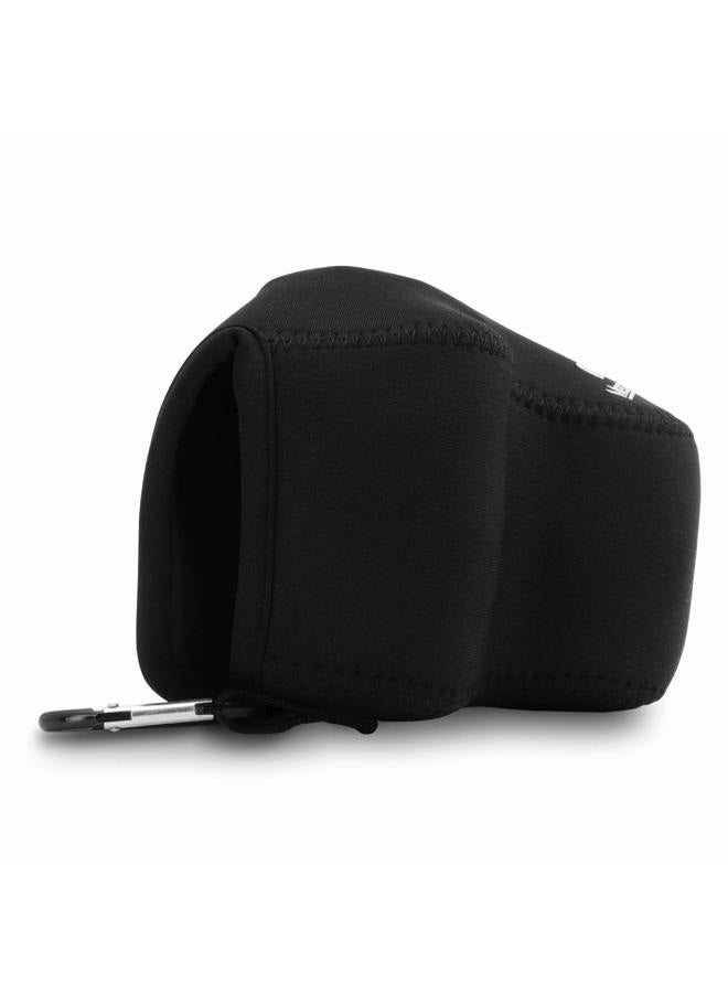 Megagear MG1036 Ultra Light Neoprene Camera Case Compatible With Canon Eos M50 Mark Iı (15-45MM), M50, M5 (15-45MM) - Black, PU Leather - Image 3