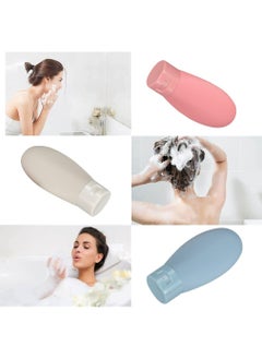 Bukela 3 Pcs Travel Bottles Set,60ML Travel Bottles & Containers,Small Mini Empty Plastic Squeeze Bottles for Travel Toiletries,Shampoo and Conditioner with Storage Bag  - Image 2