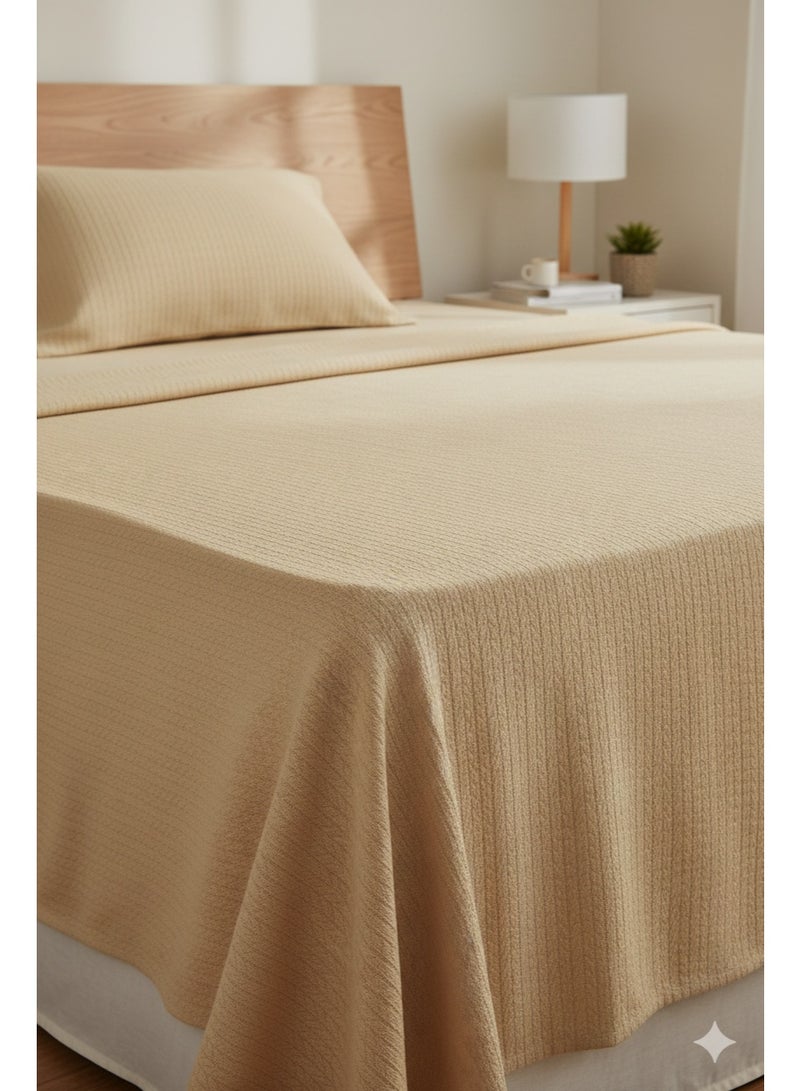 Nile Weave Elegant Egyptian Cotton Orchid Throw Blanket – ultra-soft, lightweight, and beautifully crafted. Enjoy luxurious comfort, breathable warmth, and timeless sophistication in any room. - Image 2