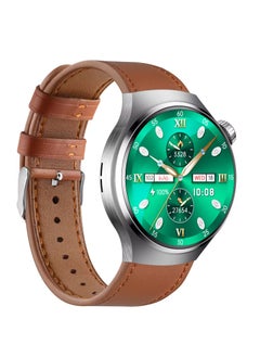 FereFit Smart watch WISME-1 with Bluetooth calling function (answer/make calls), fitness tracking watch with sleep monitoring function, suitable for iPhone/Android, IP68 waterproof Curved Glass -Silver  - Image 2