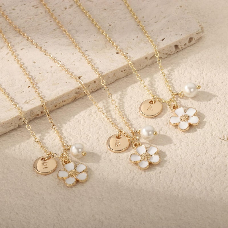 enasal Flower Girl Proposal Gift,Flower Girl Gift Necklace for Girls,Bridesmaid Proposal Gifts on Wedding Bridal Shower Party (S - Image 5