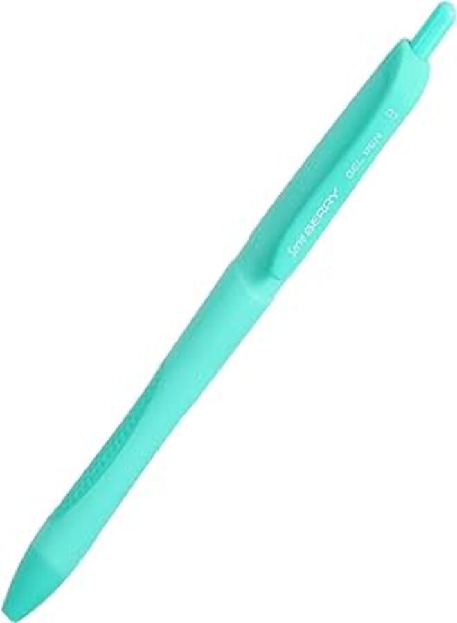 Serve SV-BRGEL07-P.NY BERRY Quick Dry Gel Pen, 0.7 mm - Teal Green