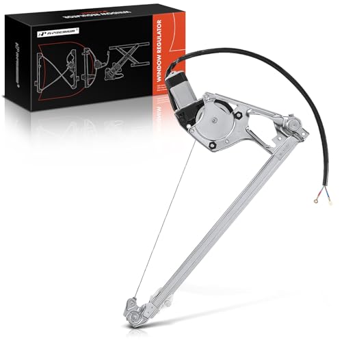 A-Premium Electric Power Window Regulator with Motor Compatible with Mercedes-Benz W201 190D 1984-1989 Rear Left Driver Side - Image 1
