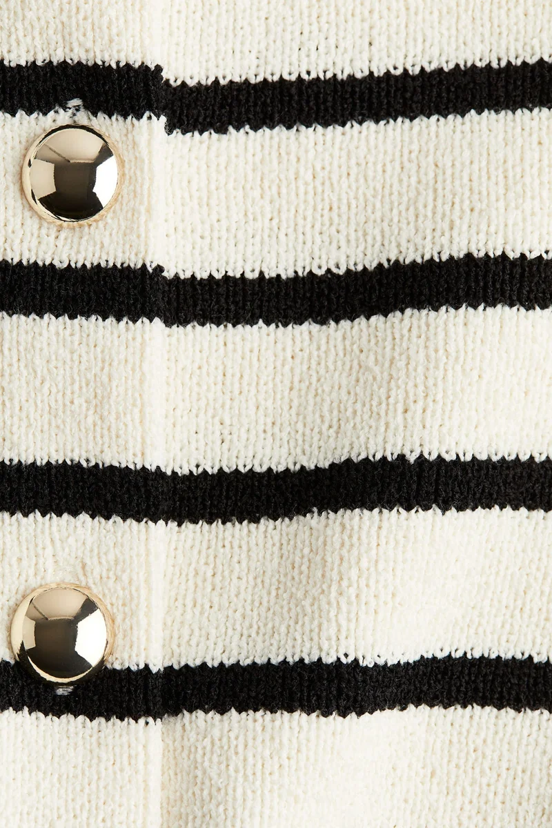 اتش اند ام كارديغان بأكمام قصيرة