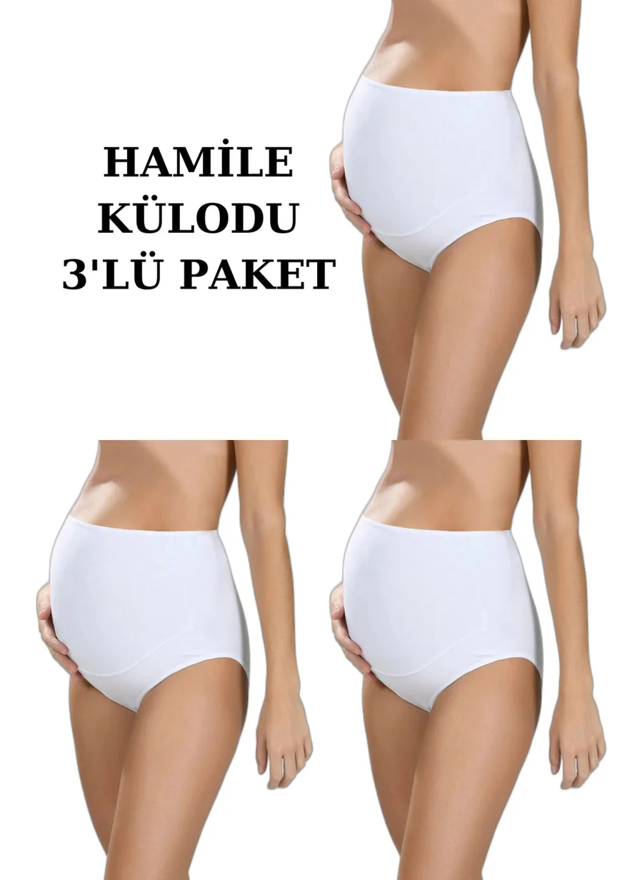 Arma Yıldız Maternity Briefs White 3-Pack