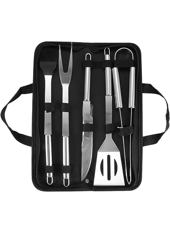 vesus Portable Bbq Grill Tool Set Stainless Steel Barbecue Grilling Accessories Utensils Camping Outdoor Cooking Tool - Image 1