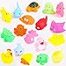Manmel 18 PCS Preschool Bath Toys Set for Toddlers Kids 13 24 Rubber Cute Sea Animals Rubber Duck Toy for Infants 612 Months Bathtub Toys for 1 Year OldBaby Pool Floating Toy for Kids Party Decoration - Image 4