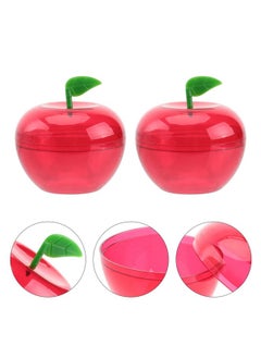 FOMIYES FOMIYES 12pcs Christmas Apples Shaped Candy Box Plastic Bobbing Apples Filled Bobbing Apples Containers Decorative Fruit Candy Box for Party Wedding Decorations Party Supplies Favors  - Image 5