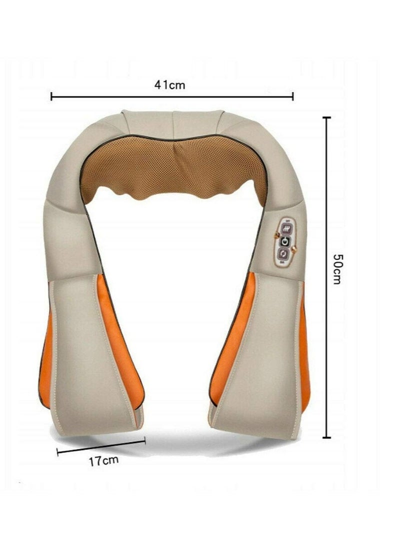 Hihonor Neck Massager with Heat Function Electric Massager for Shoulder Neck Back Shiatsu 3D Rotation Massage Cushion Massager speeds Muscle Pain Relief at Home Office and car  - Image 2