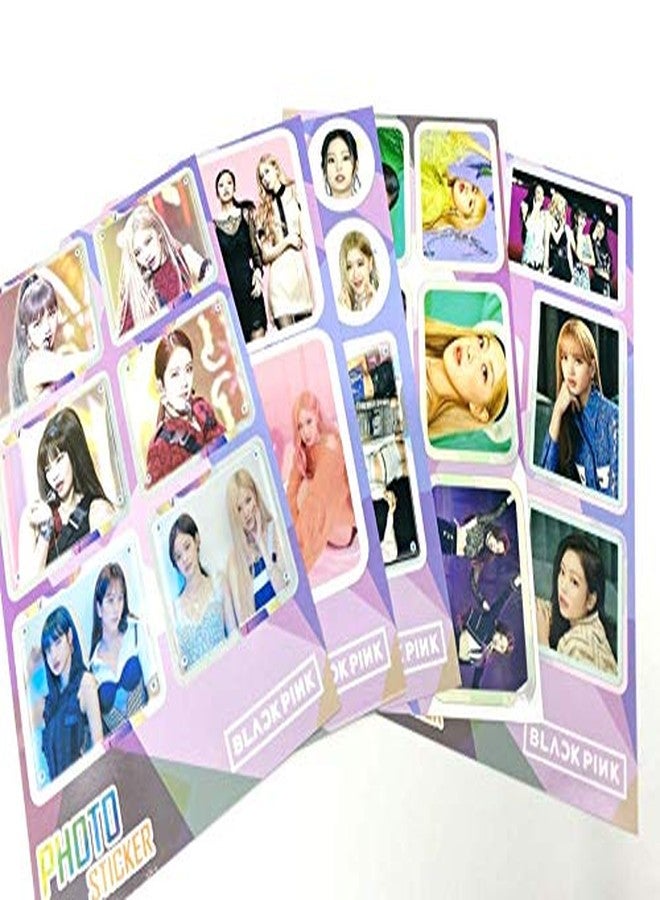 Black Pink Blackpink - The Album [Ver. 1] (1st Full Album) [Pre Order] CD+Photobook+Others with Tracking Code, Extra Decorative Sticker Set, Photocard Set - Image 5