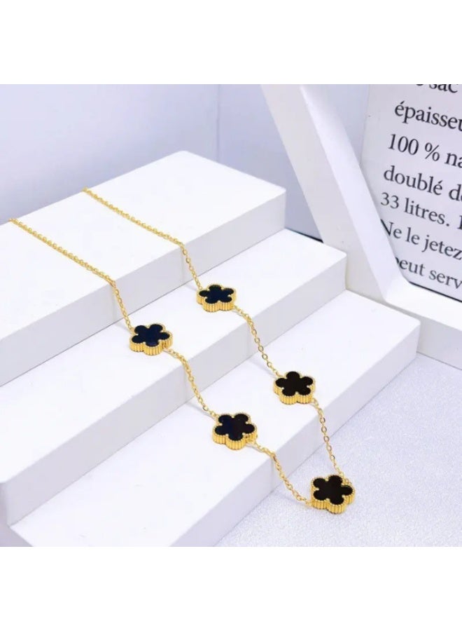 AYSLE AYSLE JN WOMEN STAINLESS STEEL 18K NECKLACES, ELEGANT JEWLERY NECKLACE SUITABLE FOR ALL WOMEN AND GIRLS JN17 - Image 2