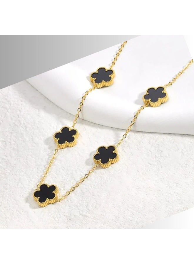 AYSLE AYSLE JN WOMEN STAINLESS STEEL 18K NECKLACES, ELEGANT JEWLERY NECKLACE SUITABLE FOR ALL WOMEN AND GIRLS JN17 - Image 5
