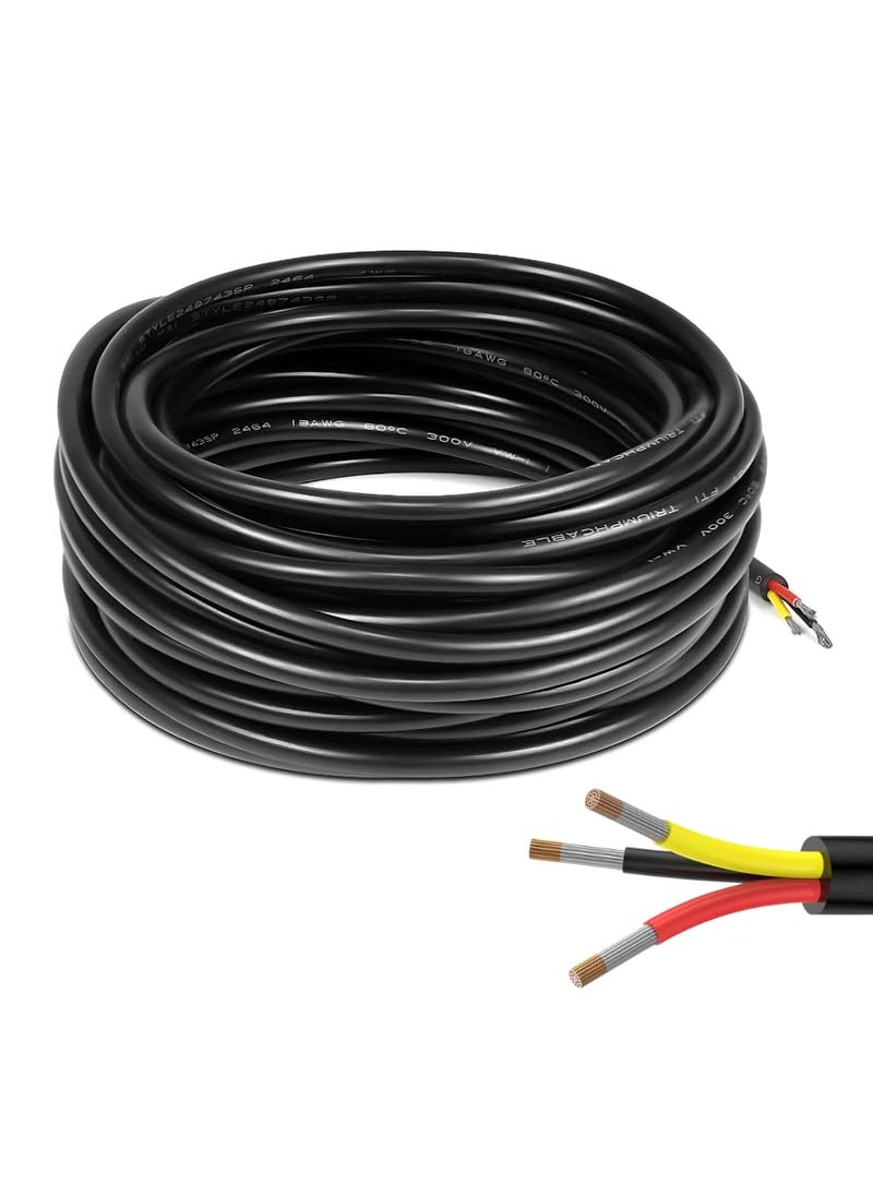 Drumstone Drumstone 15 YEARS WARRANTY 3 Core Electric Wire 25mm copper Cable for Superior Conductivity Durable Construction Versatile for Domestic and Industrial Use 5 Feet  - Image 1