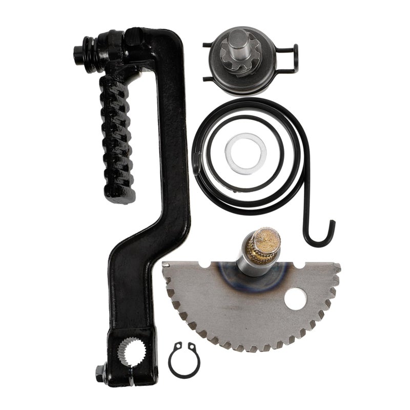 Black Kick Starter Lever for 110cc ATVs Motorcycles Gear Shift Foot Pedal Easy Installation Lightweight - Image 2