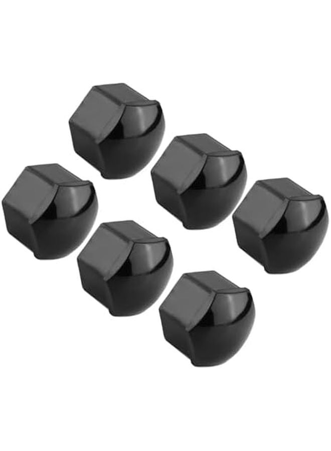 400pcs 17mm Black Nut Car Wheel Hub Screw Protection Antitheft Cover Caps - Image 4