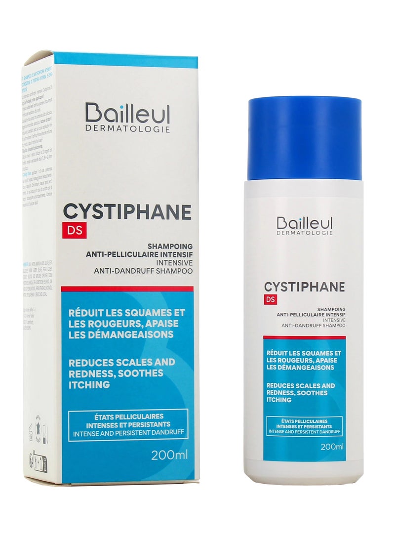 Cystiphane anti dandruff ds shampoo 200 ml