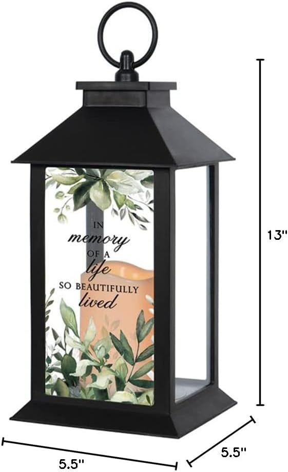 Carson فانوس شمعة زخرفي جميل كارسن 57099 بارتفاع 13 بوصة - Image 2