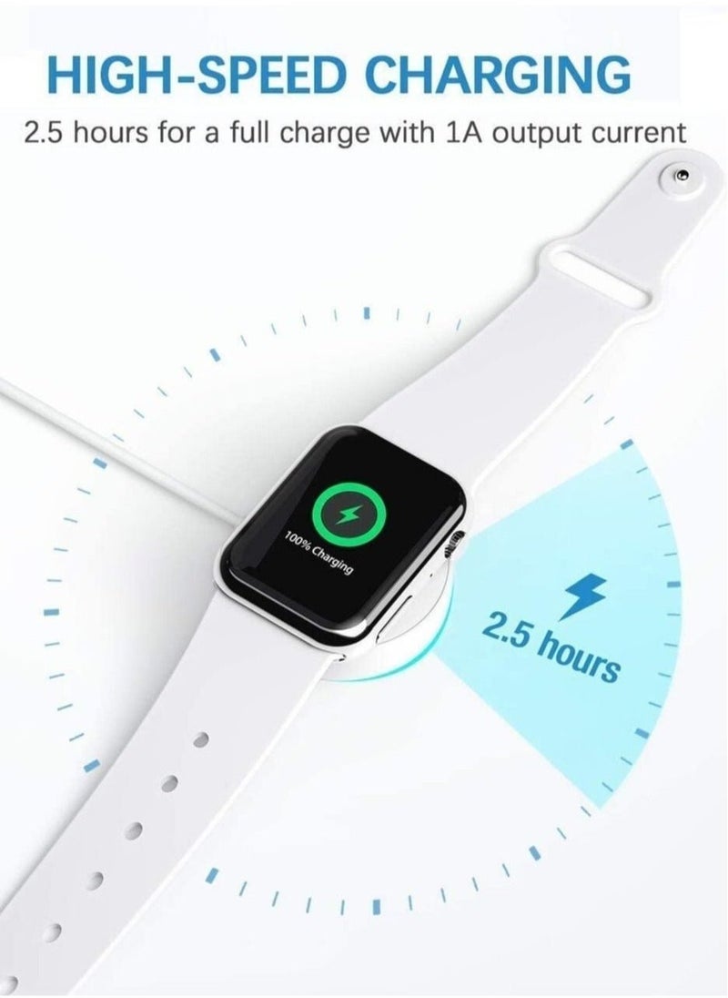 ELTRAZONE Watch Charger with Charging Cable for Apple Watch Series SE/6/5/4/3/2/1 - Image 2
