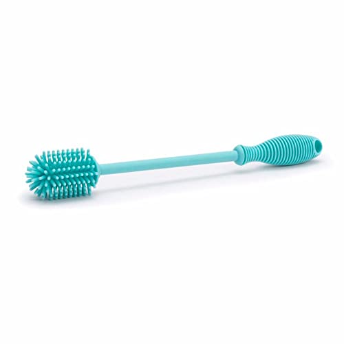 Chicco Baby Feeding Bottle Cleaning Brush with Easy Grip Handle, Soft Nylon Bristles for 360 Degree Cleaning - Image 4