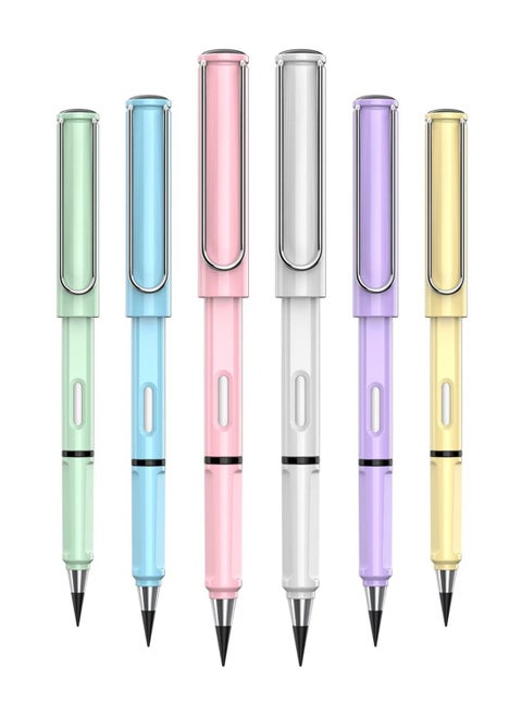 Infinity Pen, Forever Pencil with Ultra-Compact Erasable Writing Tip, Durable Student Pencil, Long Lasting Pencil, Replaceable Tip with Built in Squeegee