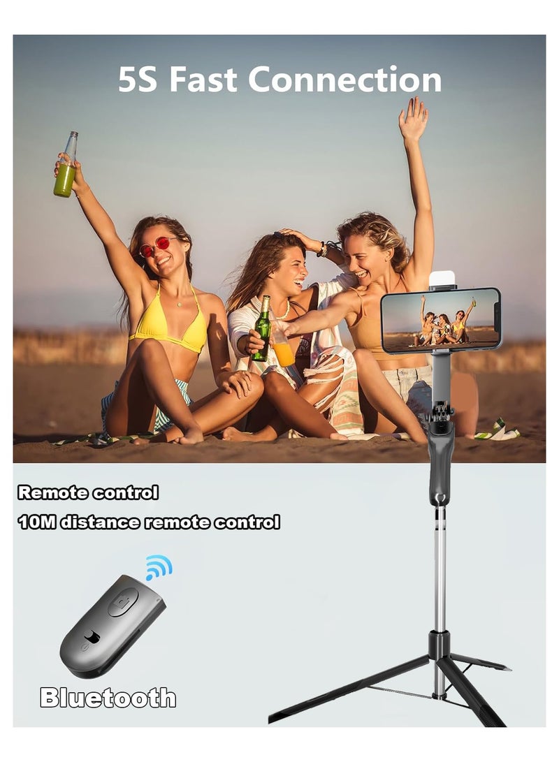 Lightweight Mini Tripod for Camera and Phone - Tabletop Small Phone Tripod Mount for GoPro iPhone / Cell Phones Webcam Projector Compact DSLR - Hand Desktop Camera Tripod Extendable Stand Table - Image 2