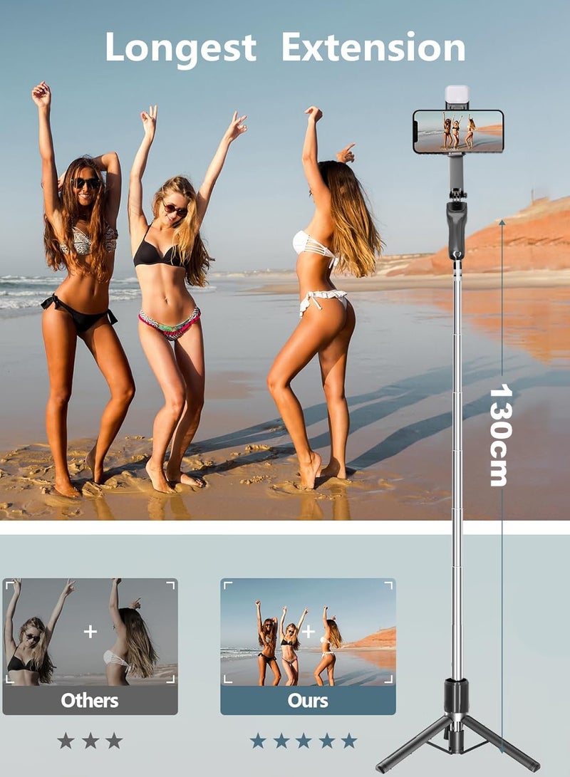 Lightweight Mini Tripod for Camera and Phone - Tabletop Small Phone Tripod Mount for GoPro iPhone / Cell Phones Webcam Projector Compact DSLR - Hand Desktop Camera Tripod Extendable Stand Table - Image 3