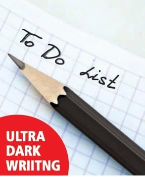Artline Artline Black Beauty Ultra Dark Smooth Writing Pencil Extra Dark Rubber Tip Pencil Lightweight With Comfortable Grip Free Sharpener Inside Set Of 10 x Pack Of 2 - Image 5