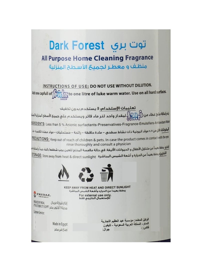 Frida Home All Purpose Home Cleaning Fragrance Dark Forest 480 ML - Image 3