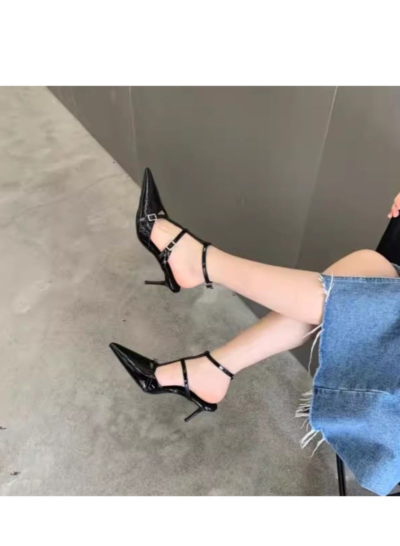 Pointed High Heels Sandals And Slippers  - Image 5