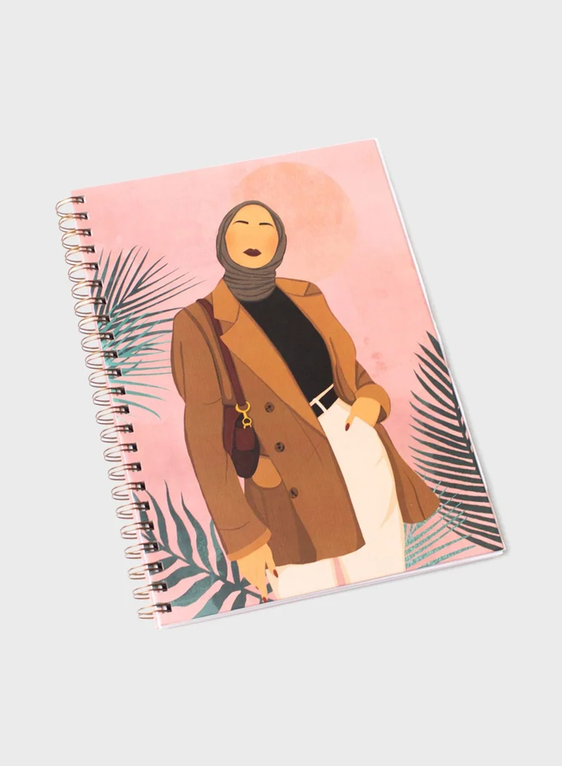 بريكلي بير دفتر ملاحظات بغلاف مقوي A4